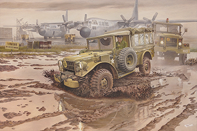 Model kit 1/35 Dodge M42 1½ton 4x4 Command Truck (Roden)