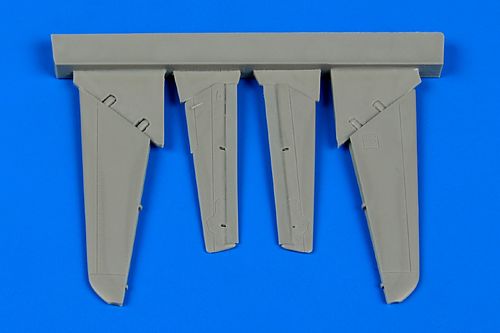 Additions (3D resin printing) 1/72 Mikoyan MiG-15/MiG-15bis control surfaces (designed to be used with Eduard kits)