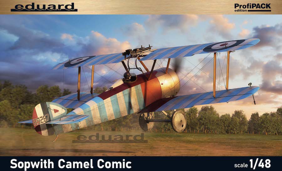 Model kit 1/48 Sopwith Camel Comic ProfiPACK edition (Eduard kits)