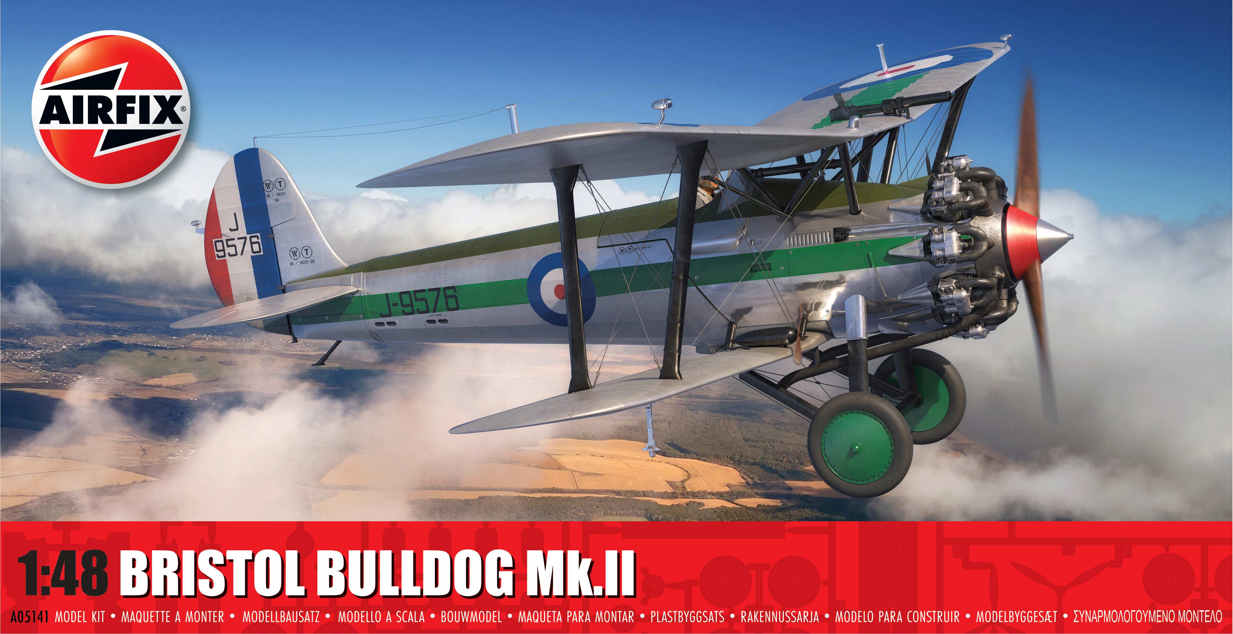 Model kit 1/48 Bristol Bulldog Mk.II (Airfix)