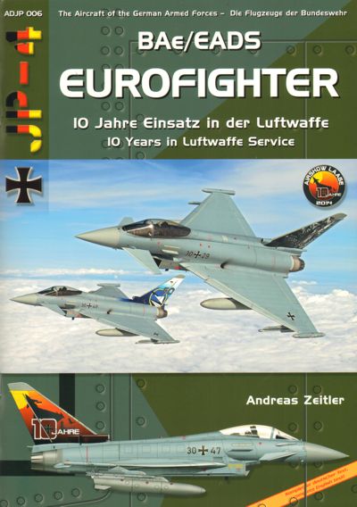 Aircraft books Eurofighter EF-2000A Typhoon EADS 10 Jahre Einsatz in der Luftwaffe (Airdoc)