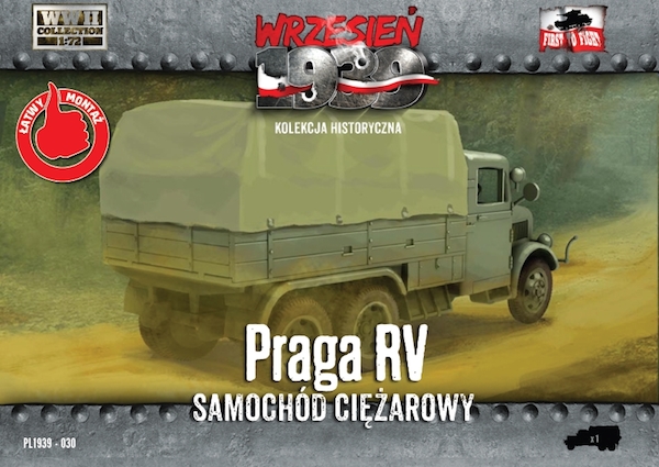 Model kit 1/72 Praga RV lorry/truck 1939 (First To Fight Kits)