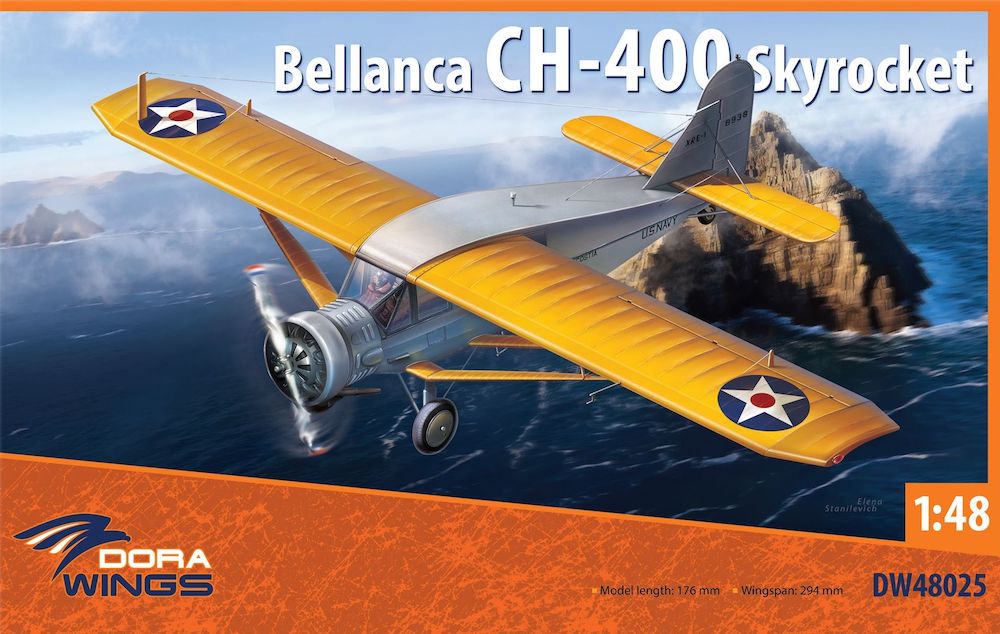 Model kit 1/48 Bellanca CH-400 Skyrocket  (Dora Wings)