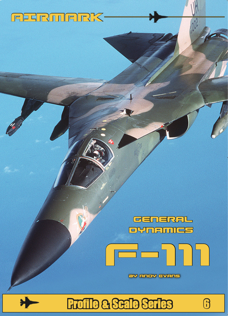 Aircraft books General-Dynamics F-111 by Andy Evans (Airmark)
