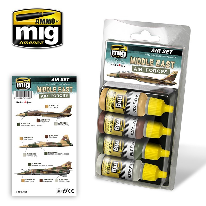 Middle East Air Forces (Ammo Mig) (4x17ml) 