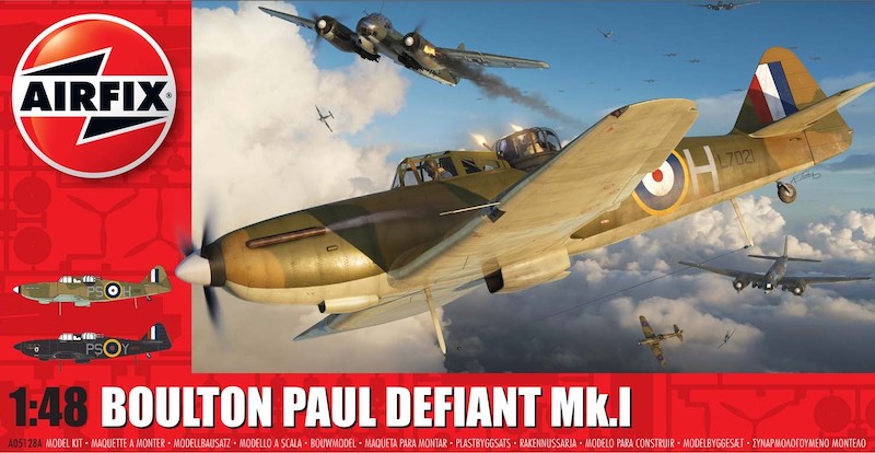 Model kit 1/48 Boulton-Paul Defiant Mk.I (Airfix)