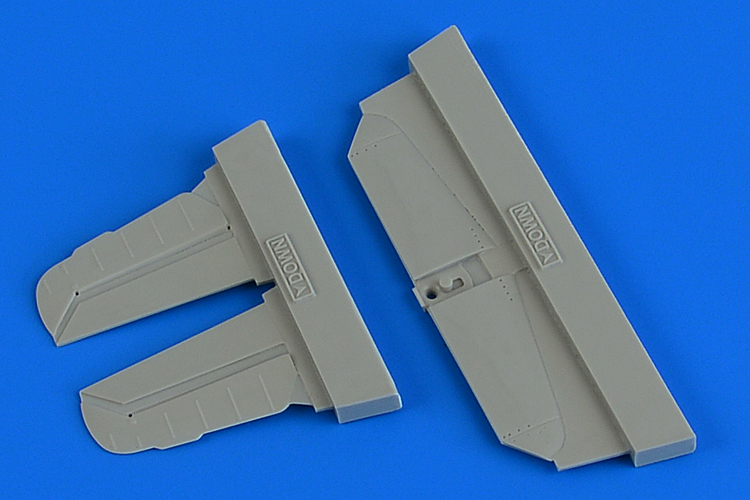 Additions (3D resin printing) 1/72 Messerschmitt Bf-109G-6 separate control surfaces (designed to be used with Tamiya kits) 