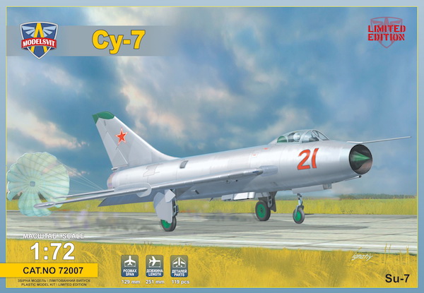 Model kit 1/72  Sukhoi Su-7 (Modelsvit) 