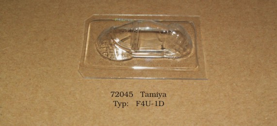 Vacu Canopy 1/72 F4U-1 D (TAM) (Rob Taurus)