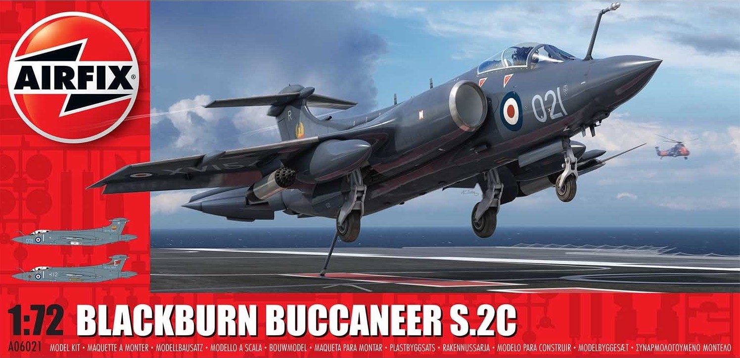 Model kit 1/72 Blackburn Buccaneer S.2C Royal Navy (Airfix)