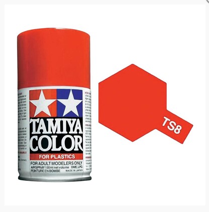 Spray paint TS-7 Racing White (Tamiya) (100ml)