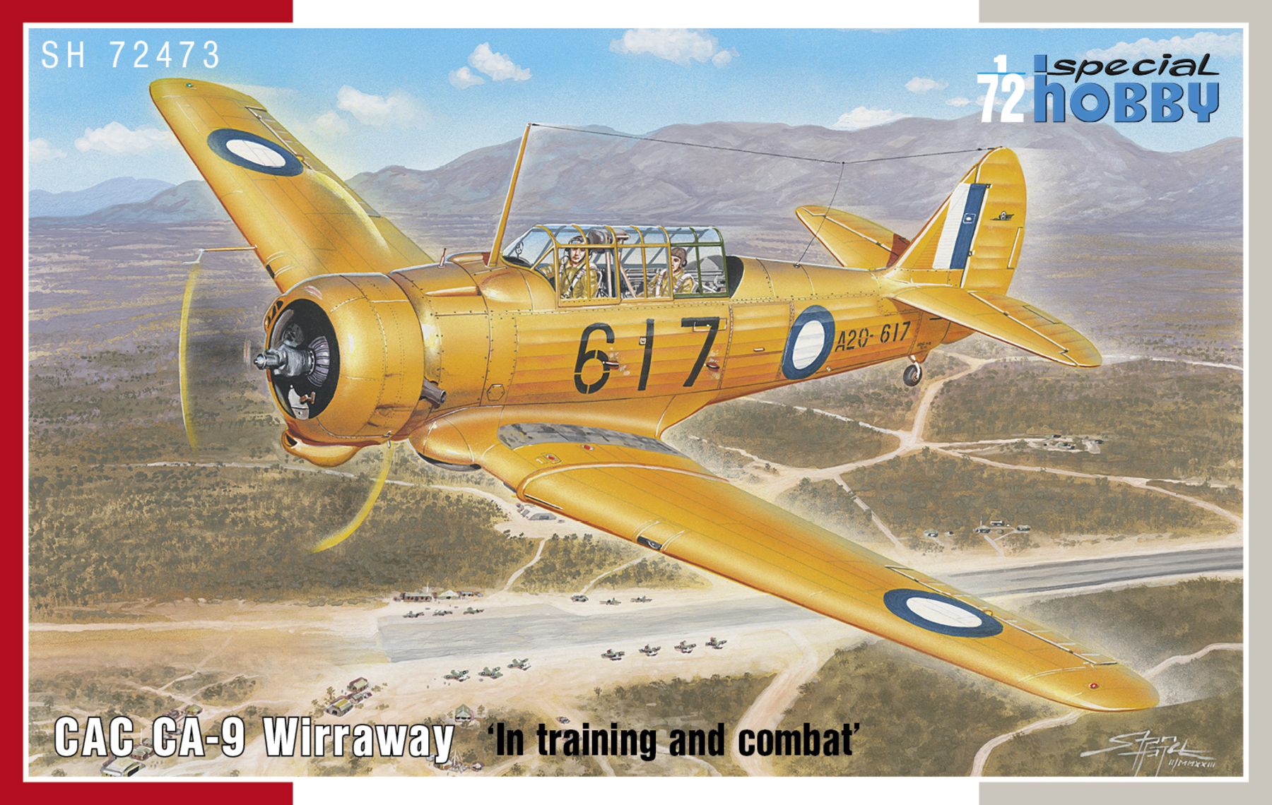 Model kit 1/72 CAC CA-9 Wirraway 'In training and combat' (Special Hobby)
