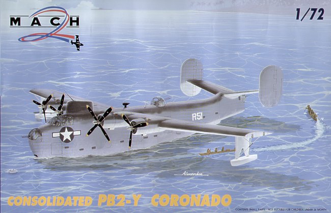 Model kit 1/72 Consolidated PBY-2 Coronado (Mach 2)