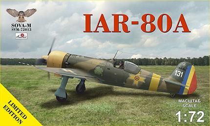 Model kit 1/72 IAR-80A (2x camo) Limited Edition (Sova-M)