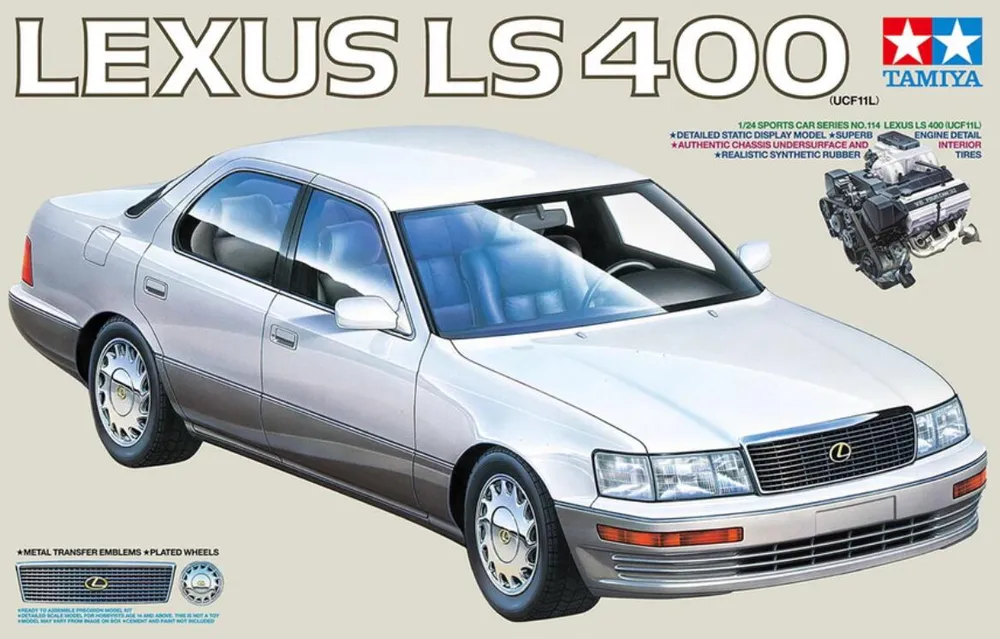 Model kit 1/24 Lexus LS400 (Tamiya)