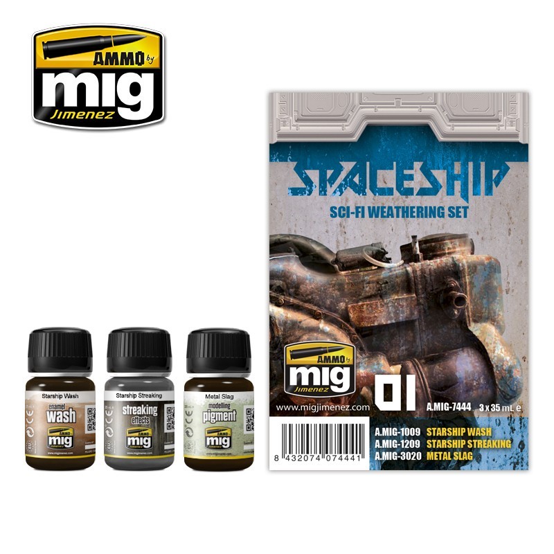 Spaceship Sci-Fi Weathering Set (Ammo Mig)