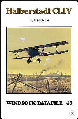 Aircraft books Halberstadt CL.IV (Albatros Productions)
