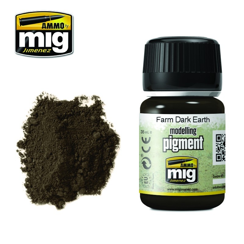 PIGMENT Farm Dark Earth (35mL) (Ammo Mig)