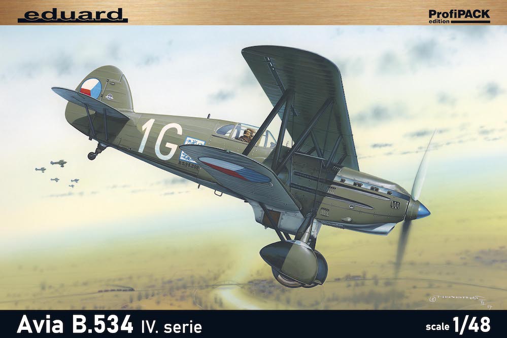 Model kit 1/48 Avia B-534 IV serie (PROFIPACK) (Eduard kits)