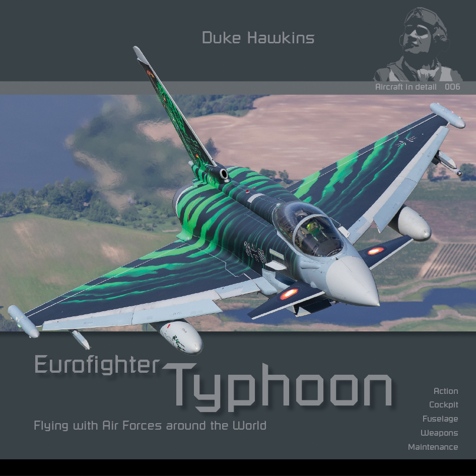 Aircraft books Duke Hawkins: Eurofighter Typhoon (HMH-Publications)