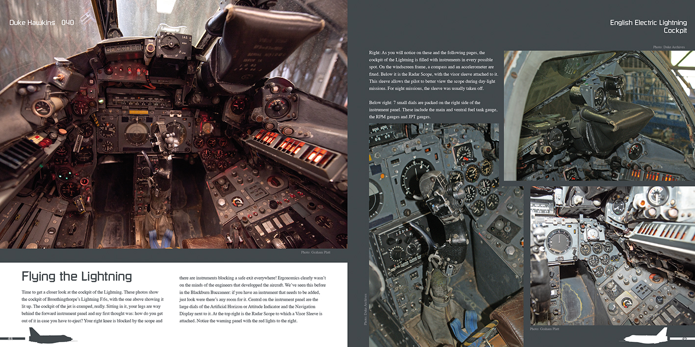 Aircraft books Duke Hawkins: BAC/EE Lightning (HMH-Publications)