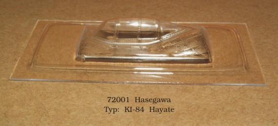Vacu Canopy 1/72 Ki-84 Hayate (HAS) (Rob Taurus)
