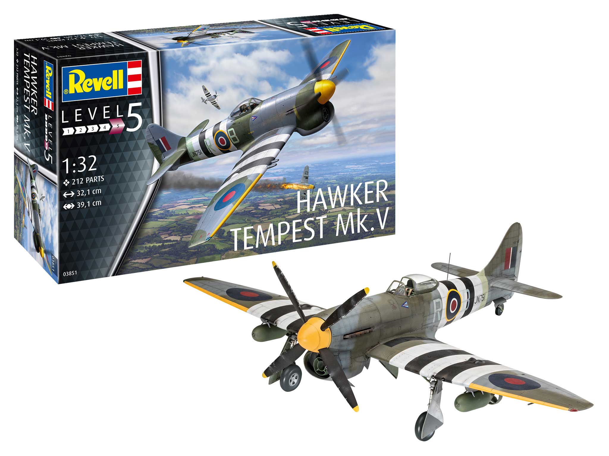 Model kit 1/32 Hawker Tempest Mk.V (Revell)