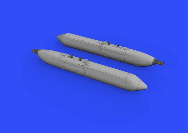 Additions (3D resin printing) 1/48  UPK-23-250 gun pods 