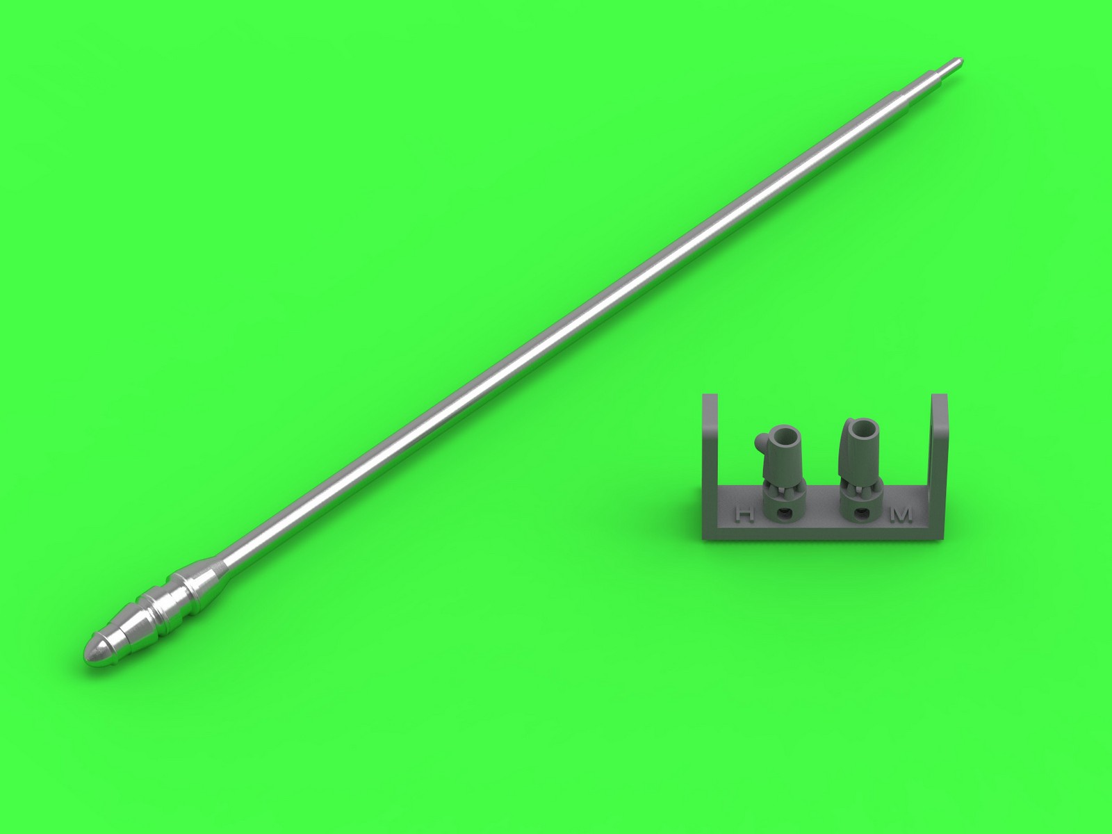 Aircraft detailing sets (brass) 1/48 Douglas A-4 Skyhawk - LONG STRAIGHT refueling probe boom