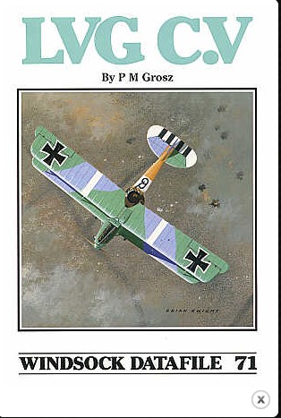 Aircraft books LVG C.V (Albatros Productions)