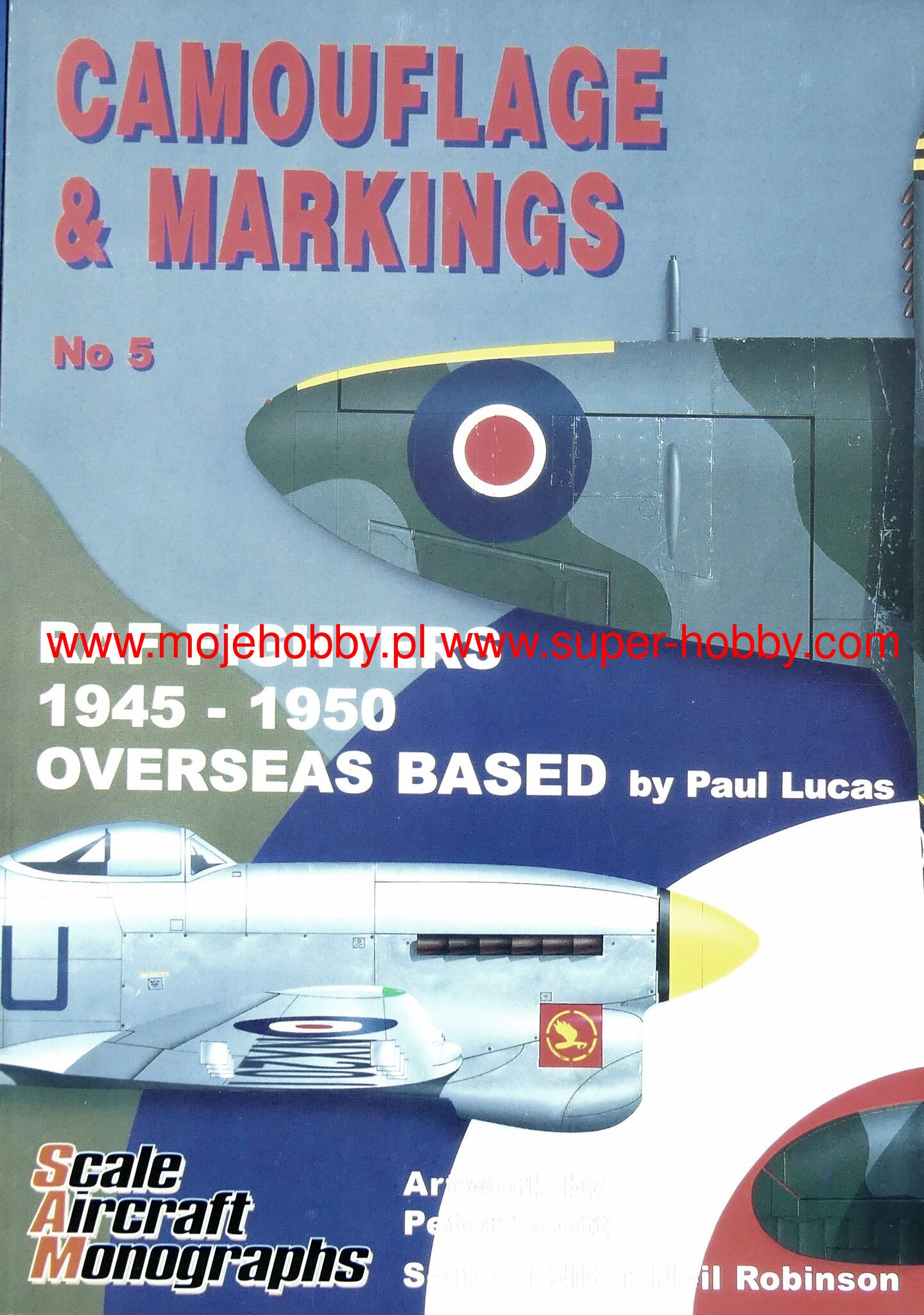 Aircraft books Camouflage & Markings 5: RAF Fighters 1945-1950 Overseas Base