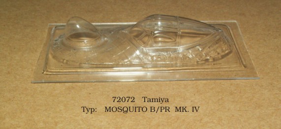 Vacu Canopy 1/72 Mosquito B/PR Mk.IV (TAM) (Rob Taurus)