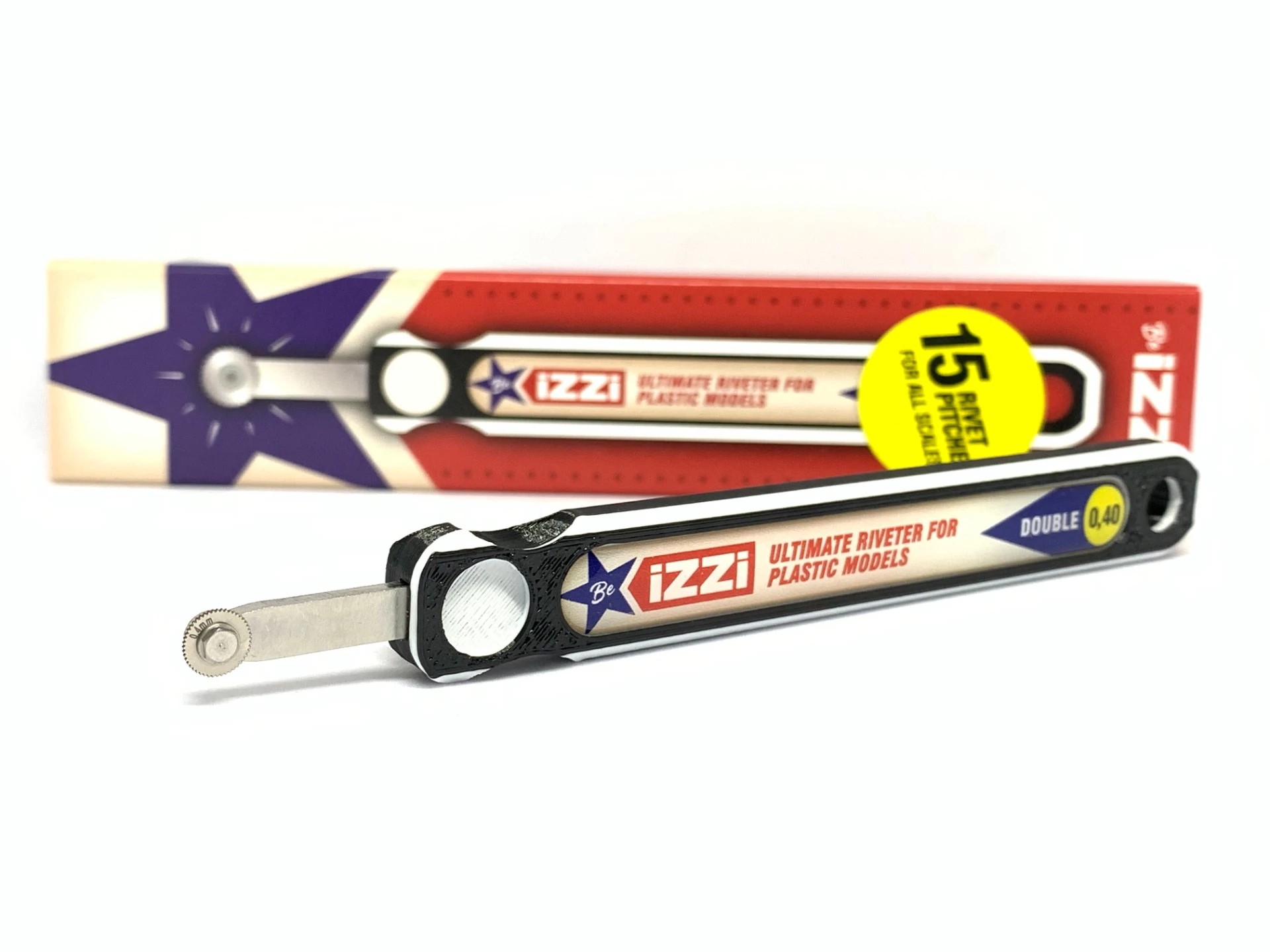 Rivet Maker 0.40 mm DOUBLE (for 1/144, 1/72)