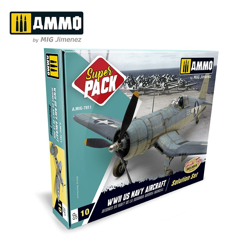 SUPER PACK SUPER PACK WWII US Navy Aircraft (Ammo Mig)