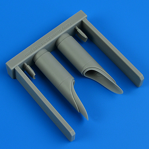 Additions (3D resin printing) 1/48 Fairey Gannet AS1./AS.4 exhaust (designed to be used with Airfix kits)