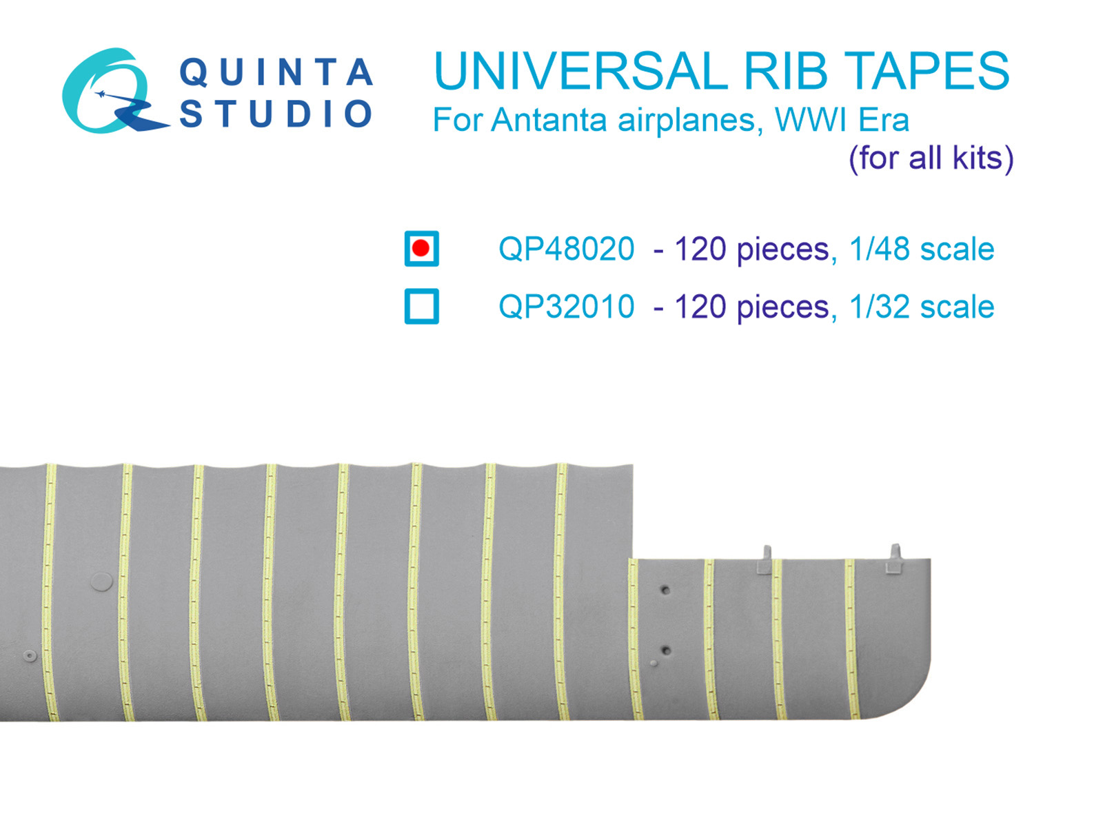 Universal rib tapes for Antanta. WWI, Post-WWI Era (All kits)