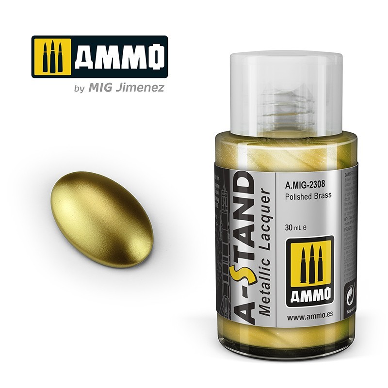 A-STAND Polished Brass (Ammo Mig) (30ml) 