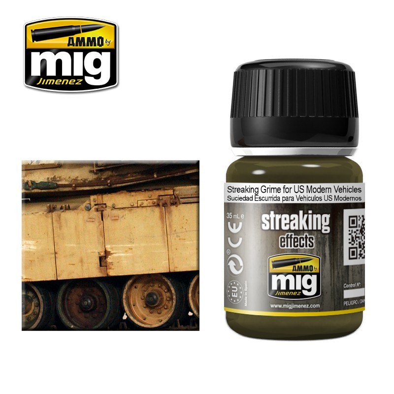 STREAKING Grime for US Modern Vehicles (35mL) (Ammo Mig)