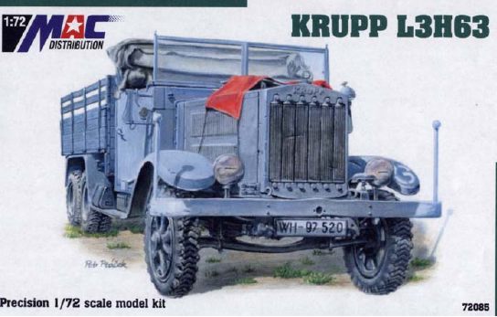 Model kit 1/72 Krupp L3H63 (MAC Distribution)