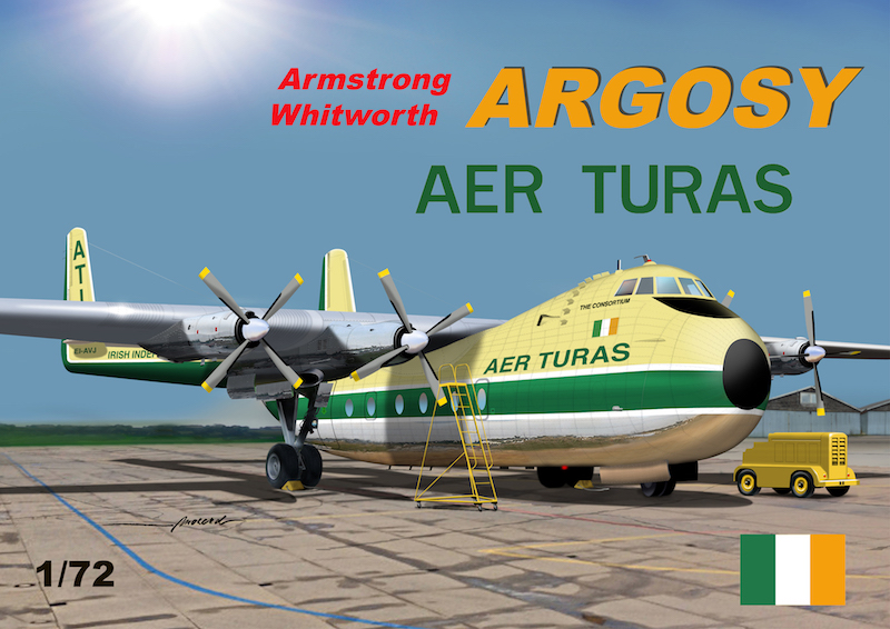 Model kit 1/72 Armstrong-Whitworth Argosy Aer Turas (Mach 2)