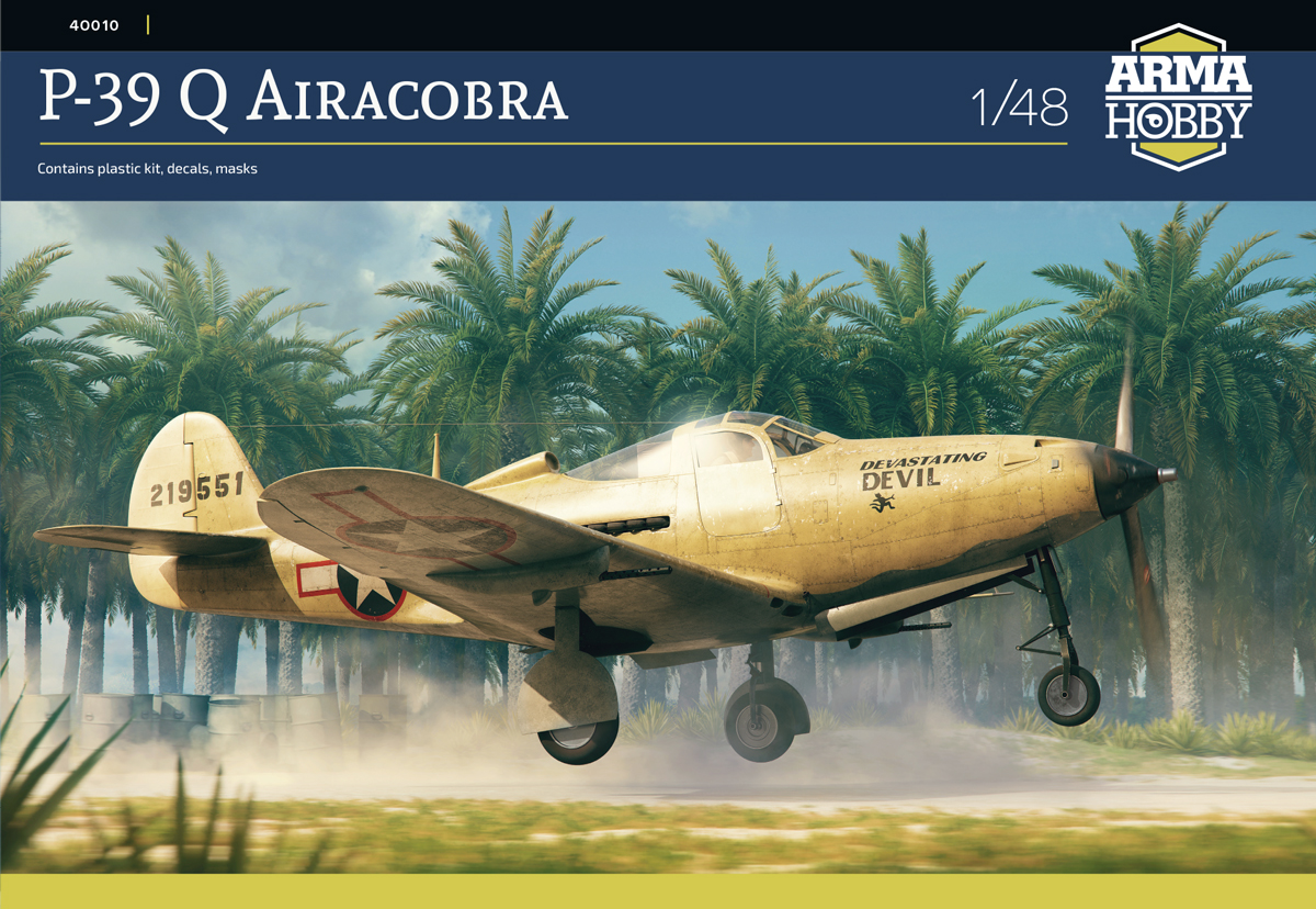 Model kit 1/48 Bell P-39Q Airacobra (Arma Hobby)