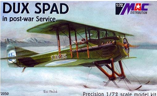 Model kit 1/72 DUX Spad in Post War (MAC Distribution)