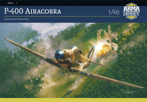 Model kit 1/48 Bell P-400 Airacobra (Arma Hobby)