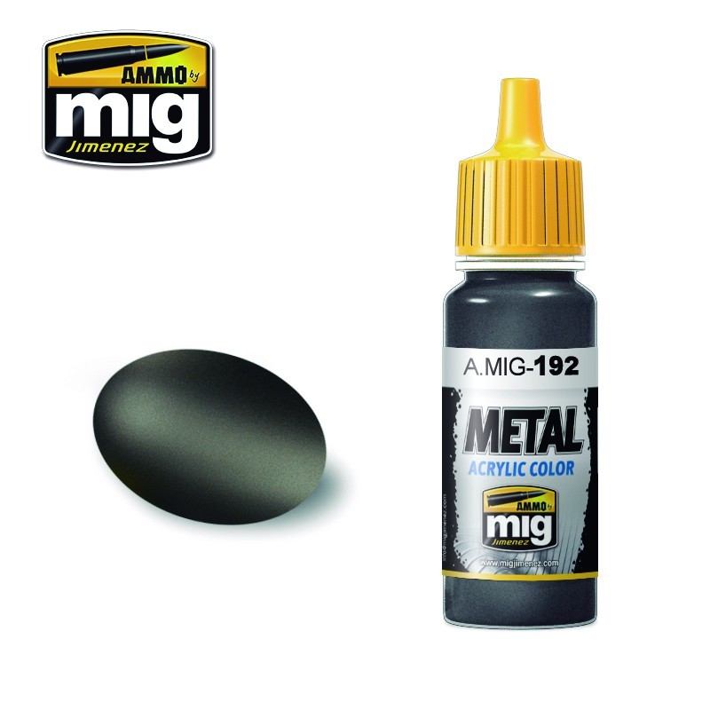 Acrylic paint POLISHED METAL (Ammo Mig) (17ml) 