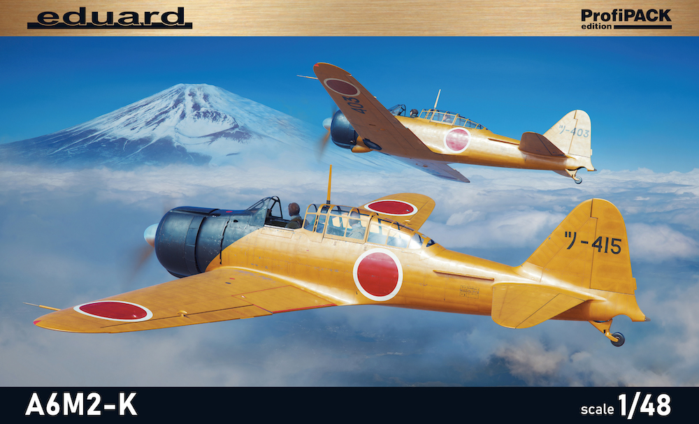 Model kit 1/48 Mitsubishi A6M2-K (The ProfiPACK edition) (Eduard kits)