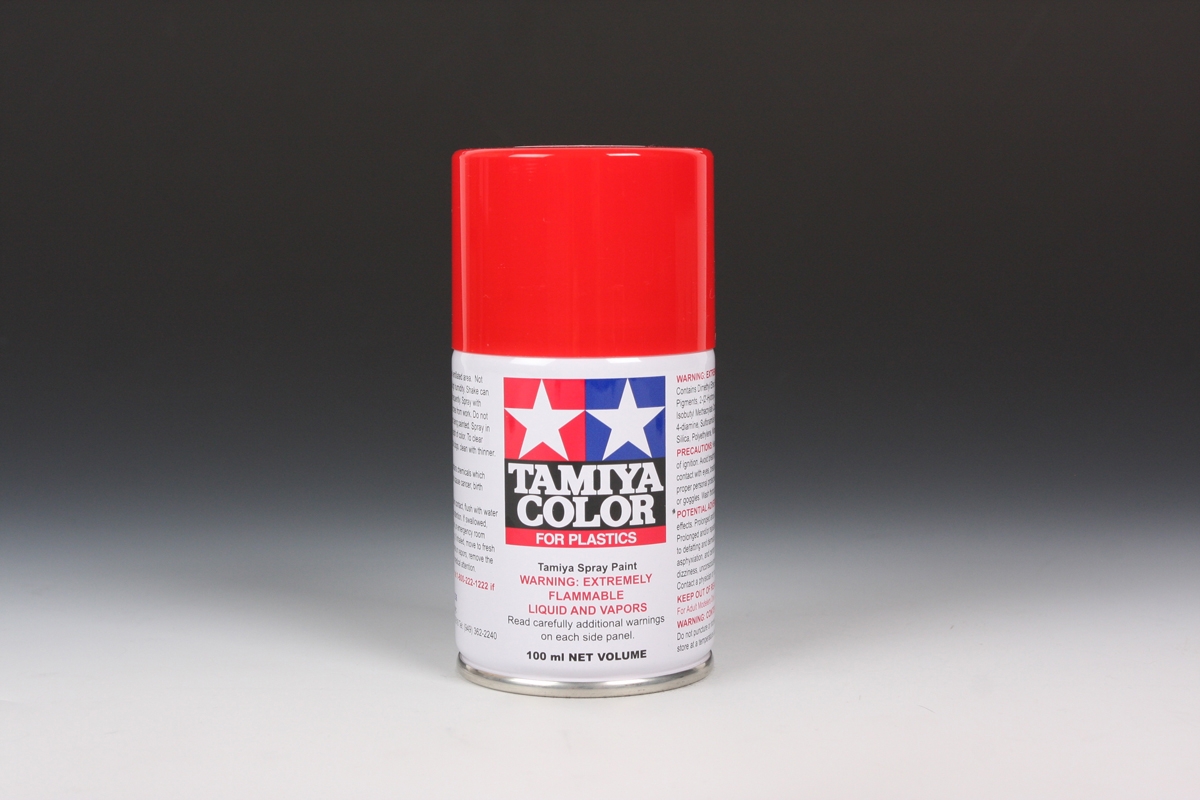 TS-86 Pure Red Spray Paint (Tamiya) (100ml)