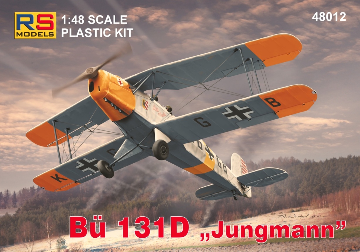 Model kit 1/48 Bucker Bu-131D Jungmann (RS Models)