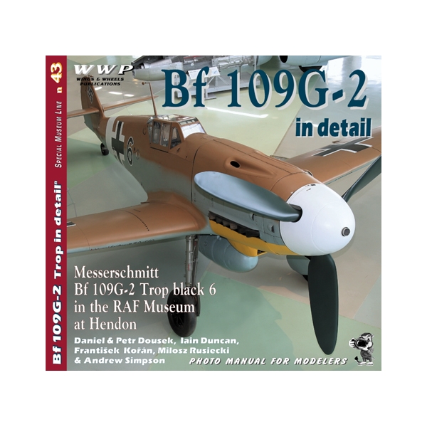 Aircraft books Publ. Messerschmitt Bf 109G-2 Trop in detail (WWP Publications)