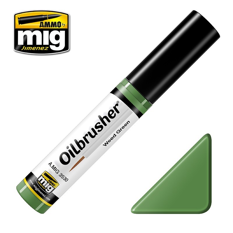 OILBRUSHER Weed Green (10mL) (Ammo Mig)