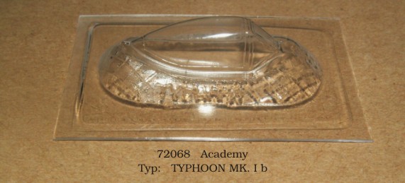 Vacu Canopy 1/72 Typhoon Mk. Ib (ACAD) (Rob Taurus)